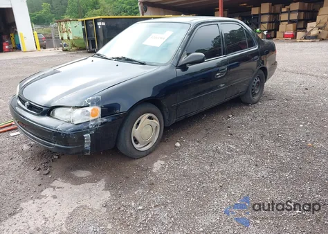 2000 Toyota Corolla Ce из США, поврежденный, VIN 1NXBR12E6YZ389241